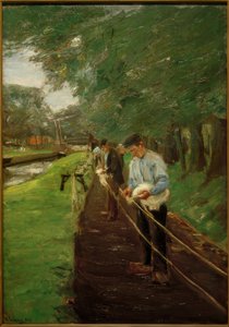 Seilerbahn in Edam von Max Liebermann