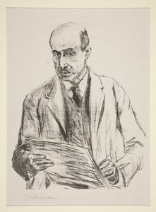 Selbstporträt von Max Liebermann