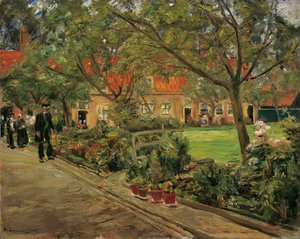Spitalgarten in Edam von Max Liebermann