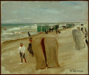 Strandszene in Noordwijk
