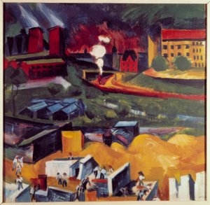 Ansicht von Schmargendorf von Max Pechstein