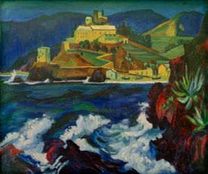 Kloster von Monterosso von Max Pechstein