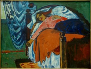 Die Ruhende von Max Pechstein