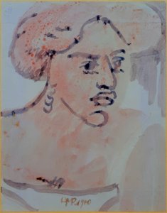 Frauenbildnis von Max Pechstein