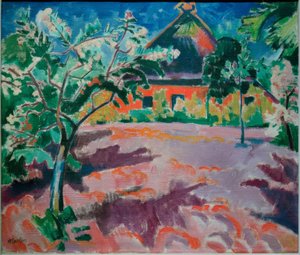 Frühlingsblüte II von Max Pechstein