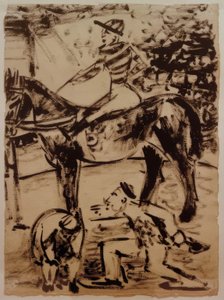 In der Manege von Max Pechstein