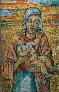Madonna mit Kind von Max Pechstein