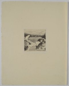 „Meditation“ von Max Slevogt