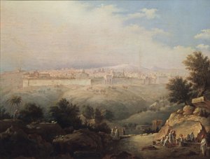 Ansicht von Jerusalem