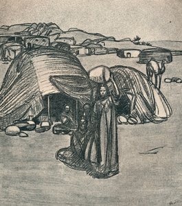 An den Toren der Wüste, ca. 1920, 1923 von Maxime Pierre Jules Dethomas