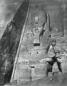 Kolossale Statue, Ägypten, 1852