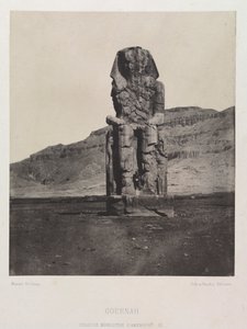 Kolossaler Monolith von Amenhotep III, Gournah