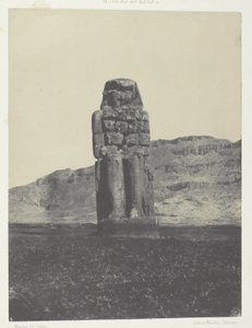 Gournah, Statue des Memnon; Theben