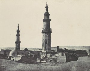 Oberägypten. Girgeh. Moschee von Aly-Bey, 1850 von Maxime Du Camp