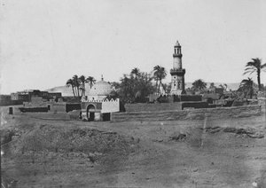 Oberägypten: Moschee und Grab von Mourad Bey, ca. 1850