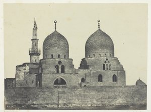 Moschee und Grab des Sultans Kansou-el-Gouri, Kairo von Maxime Du Camp