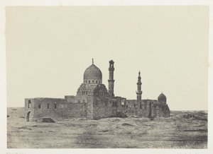 Moschee und Grab der Ayyubiden, Kairo von Maxime Du Camp