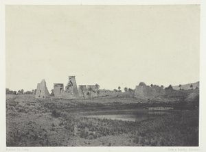 Palais von Karnak, Propyläen des Südens; Theben