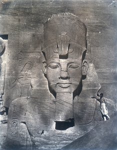 Die kolossale Statue von Ramses II., 1852
