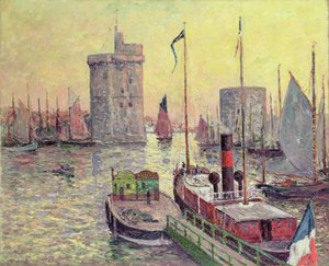 Der Hafen von La Rochelle von Maxime Emile Louis Maufra