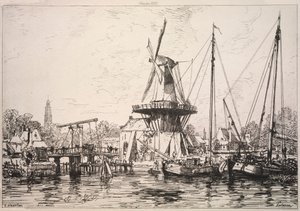 In Haarlem, Holland, 1877 von Maxime Lalanne