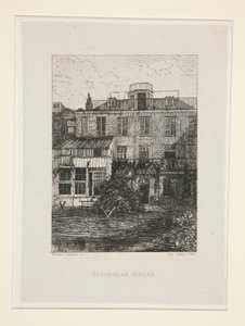 Hauteville-House, pl. 2 aus der Suite Chez Victor Hugo von Maxime Lalanne