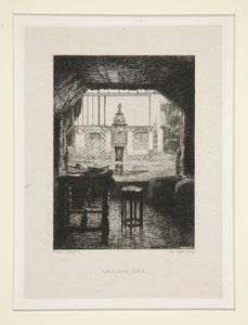 Der Ausguck, pl. 10 aus der Suite Bei Victor Hugo