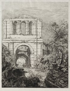 Ruinen des Palais Gallien in Bordeaux von Maxime Lalanne