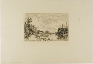 Ansicht von Nogent von Maxime Lalanne