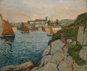 Douarnenez im Sonnenschein