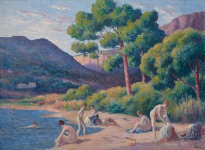 Badende in Saint-Tropez