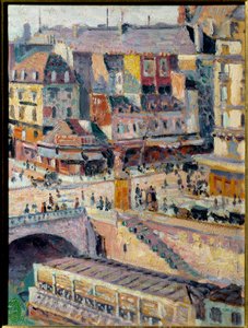 Die Saint-Michel-Brücke und das Goldschmiedequai