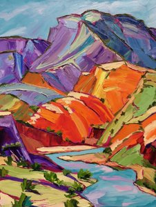 Lebendiger Canyon-Fluss