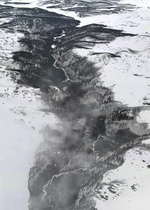 Windender Winterfluss