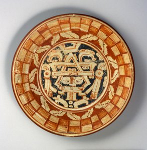 Teller, ca. 600-800 von Mayan