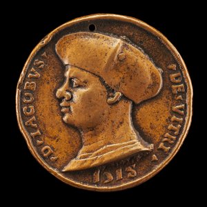 Jacques de Vitry-La Lièere, gestorben 1515, Kanoniker, Dekan und Kanzler [Vorderseite], 1518