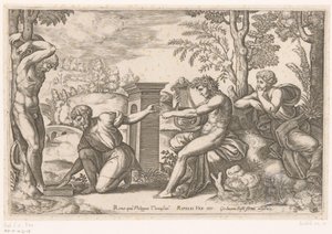 Apoll und Marsyas von Meester van de Dobbelsteen