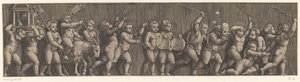 Fries mit Prozession von Putti