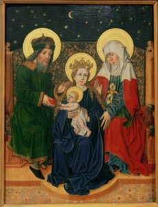 Maria mit Kind, Joachim und Anna