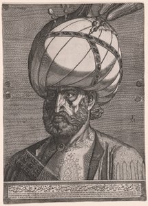 Porträt von Ismail, Botschafter des persischen Schahs Tahmasp I. von Melchior Lorck