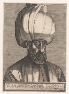 Porträt von Sultan Süleyman I. von Melchior Lorck