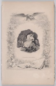 Der Hofanzug, aus Die Lieder von Béranger, 1829. Schöpfer: Melchior Péronard, Auguste Blanchard I von Melchior Péronard, Auguste Blanchard I