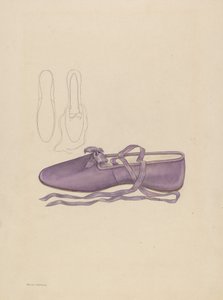 Pantoffel, ca. 1936