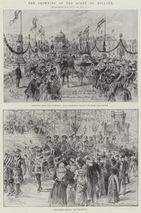 Die Krönung der Königin von Holland von Melton Prior