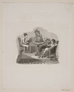 Szene mit zwei Frauen