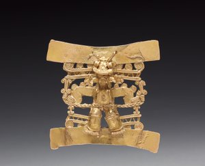 Tierköpfiger Figurenanhänger, ca. 1000-1550