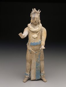 Figur: Stehender Mann, Spätklassische Periode, 650-900 n. Chr.