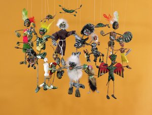 Tag der Toten Figuren aus Oaxaca