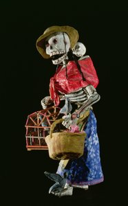 Figur für den Tag der Toten