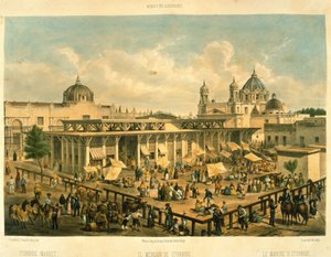 Iturbide-Markt, Alter St. John Platz, Mexiko-Stadt